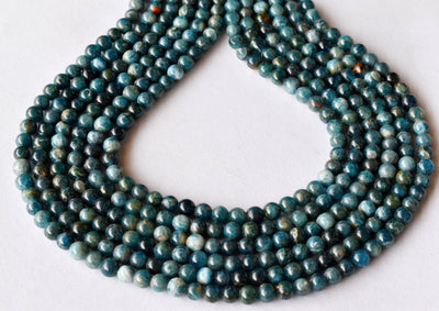 Apatite Beads, Natural Crystal Round Beads 6mm to 8mm