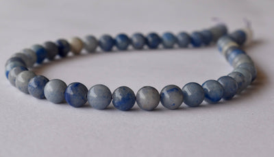 Blue Aventurine Beads, Natural Round Crystal Beads 4mm to 12mm