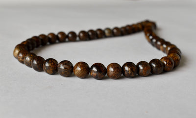 Bronzite Beads, Natural Round Crystal Beads 4mm to 12mm