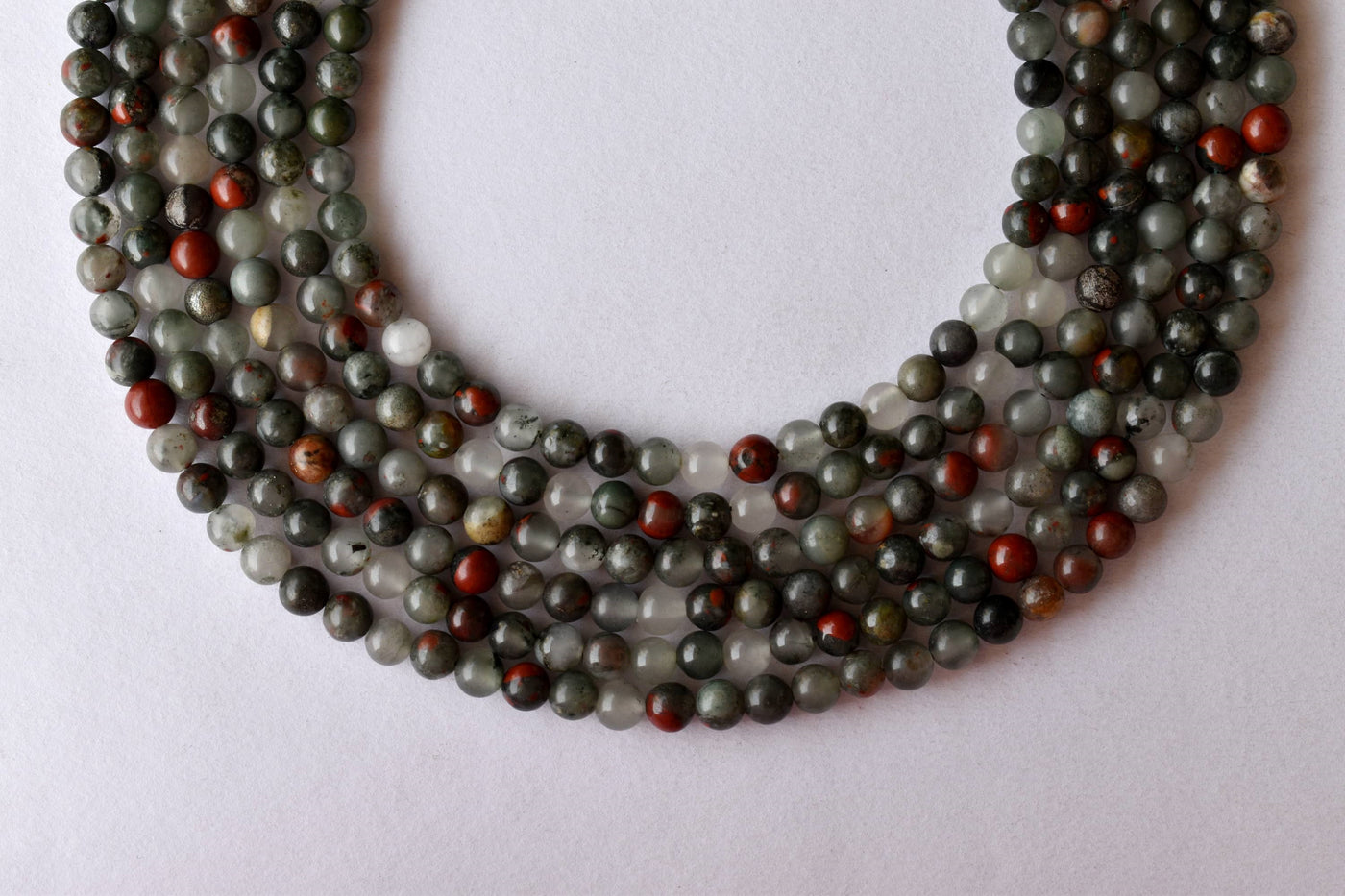 Conglomerate Beads, Natural Round Crystal Beads 6mm to 10mm