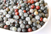 Conglomerate Beads, Natural Round Crystal Beads 6mm to 10mm