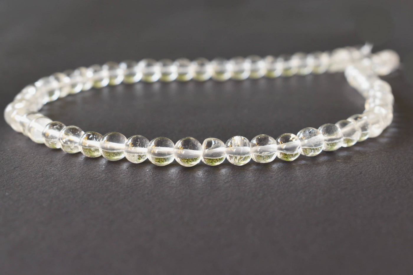 Crystal Quartz Beads, Natural Round Crystal Beads 4mm to 12mm