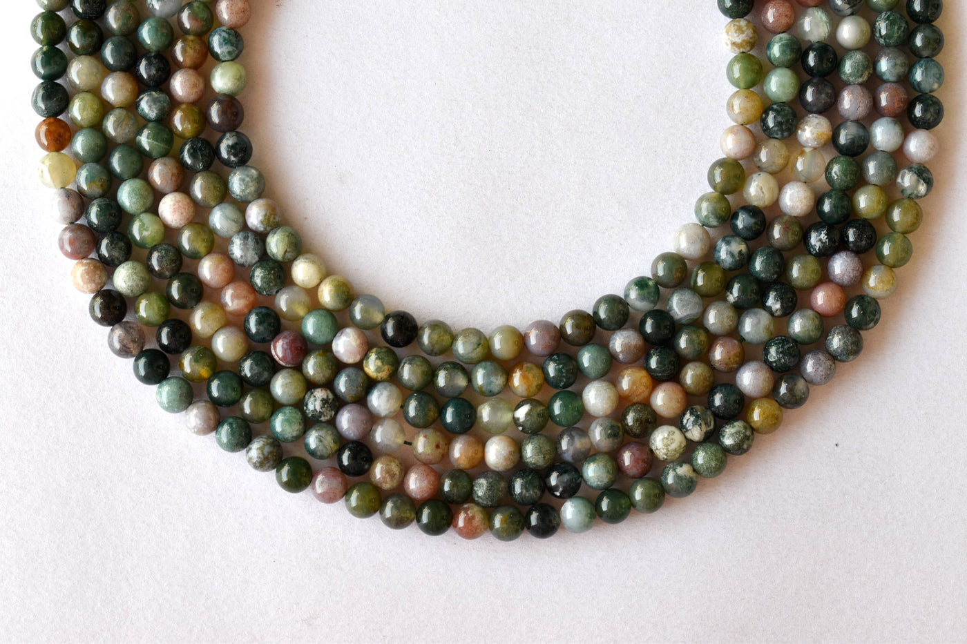 Fancy Jasper Beads, Natural Round Crystal Beads 4mm to 12mm