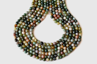 Fancy Jasper Beads, Natural Round Crystal Beads 4mm to 12mm