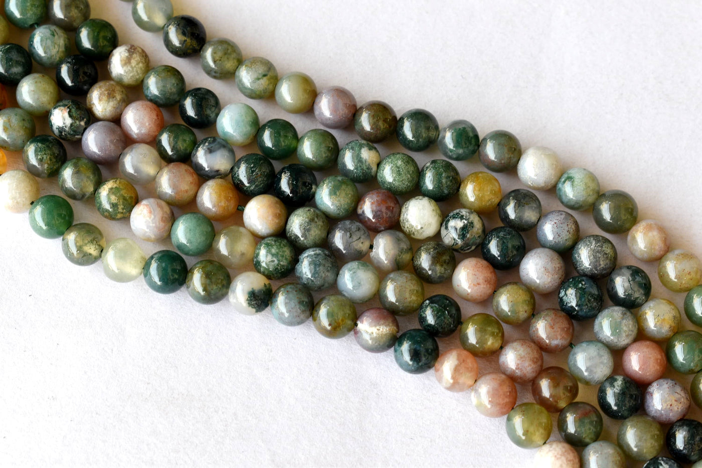 Fancy Jasper Beads, Natural Round Crystal Beads 4mm to 12mm