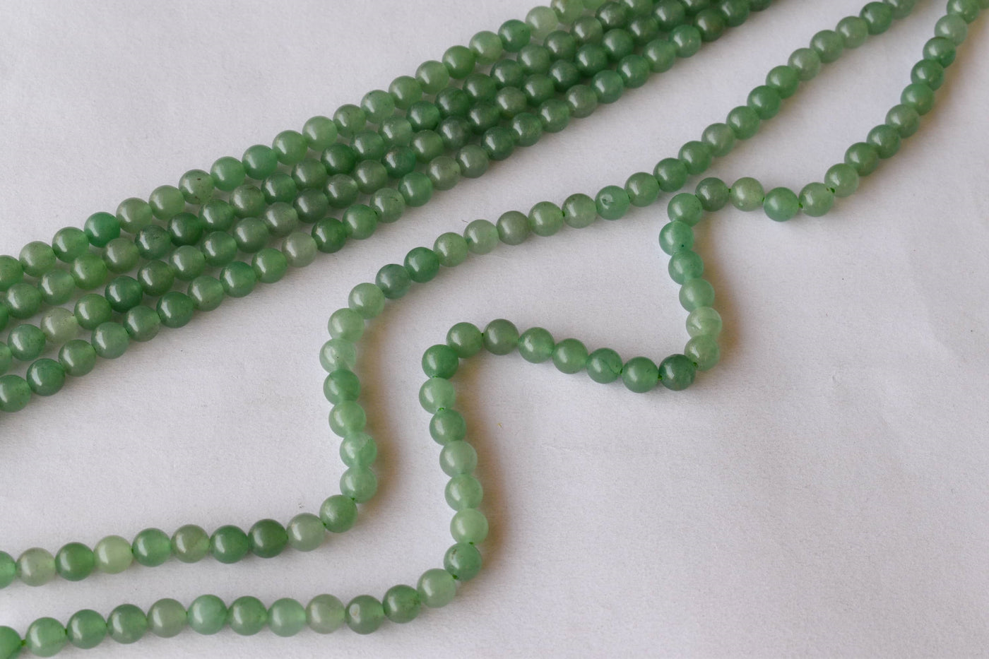 Green Aventurine Beads, Natural Round Crystal Beads 4mm to 12mm