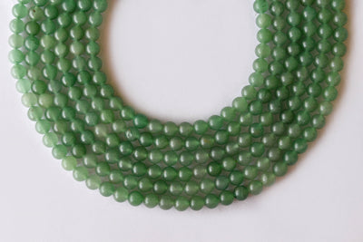 Green Aventurine Beads, Natural Round Crystal Beads 4mm to 12mm