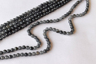 Iolite Beads, Natural Round Crystal Beads 6mm to 10mm