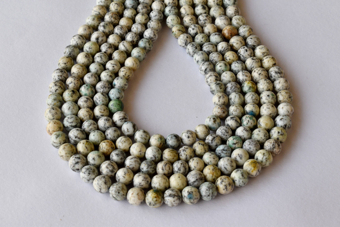 K2 Jasper Beads, Natural Round Crystal Beads 6mm to 10mm