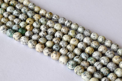 K2 Jasper Beads, Natural Round Crystal Beads 6mm to 10mm