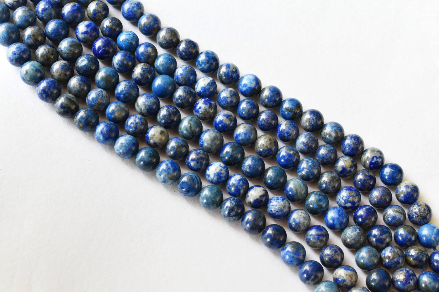 Lapis Lazuli Beads, Natural Round Crystal Beads 6mm to 12mm