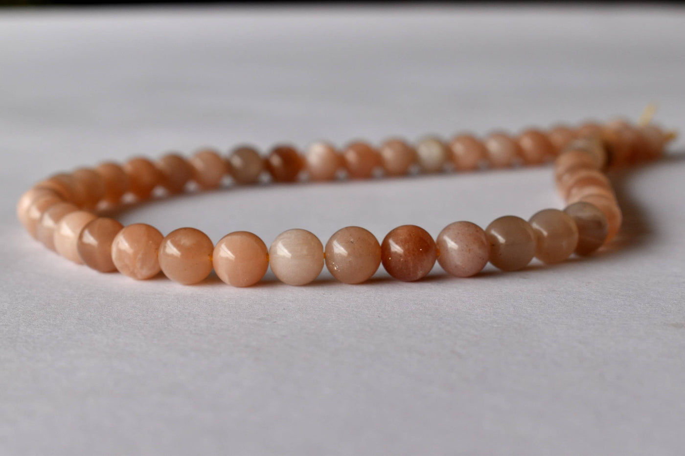 Moonstone Beads, Natural Round Crystal Beads 4mm to 12mm