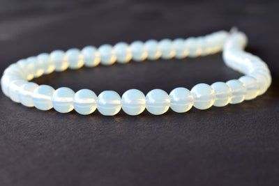 Opal Synthetic Beads, Natural Round Crystal Beads 4mm to 10mm