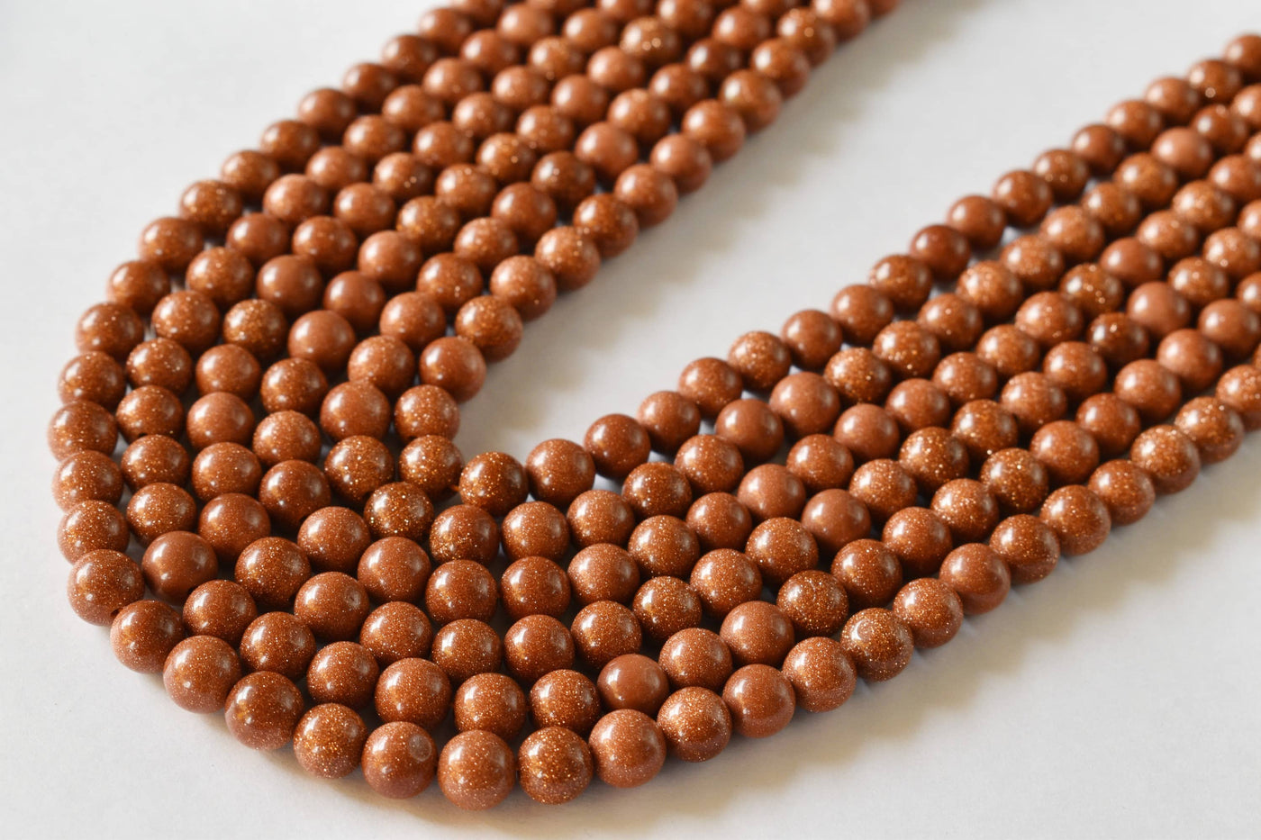 Red Sandstone Beads, Natural Round Crystal Beads 4mm to 12mm