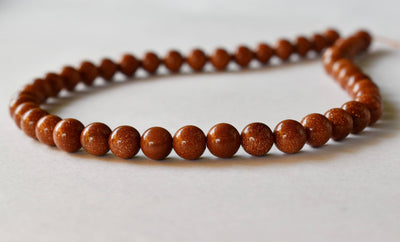 Red Sandstone Beads, Natural Round Crystal Beads 4mm to 12mm