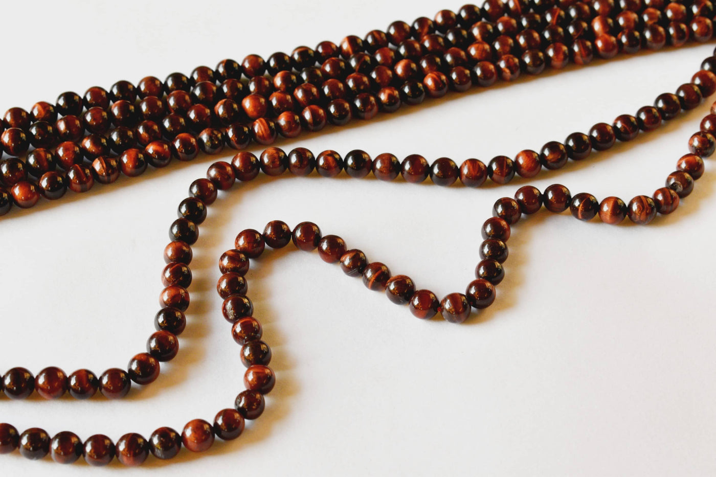 Red Tiger Eye Beads, Natural Round Crystal Beads 4mm to 12mm