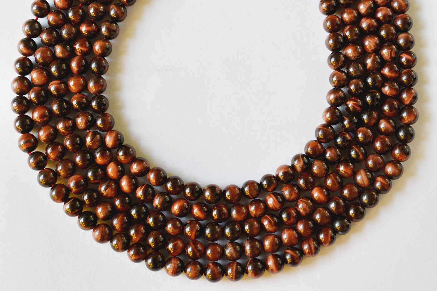 Red Tiger Eye Beads, Natural Round Crystal Beads 4mm to 12mm