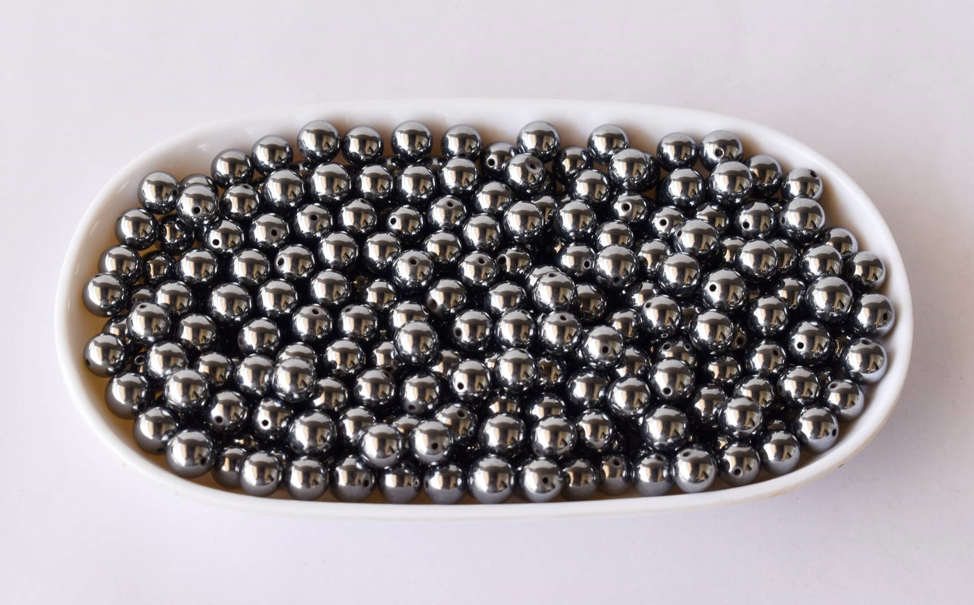 Shungite Elite Beads, Natural Round Crystal Beads 6mm to 10mm