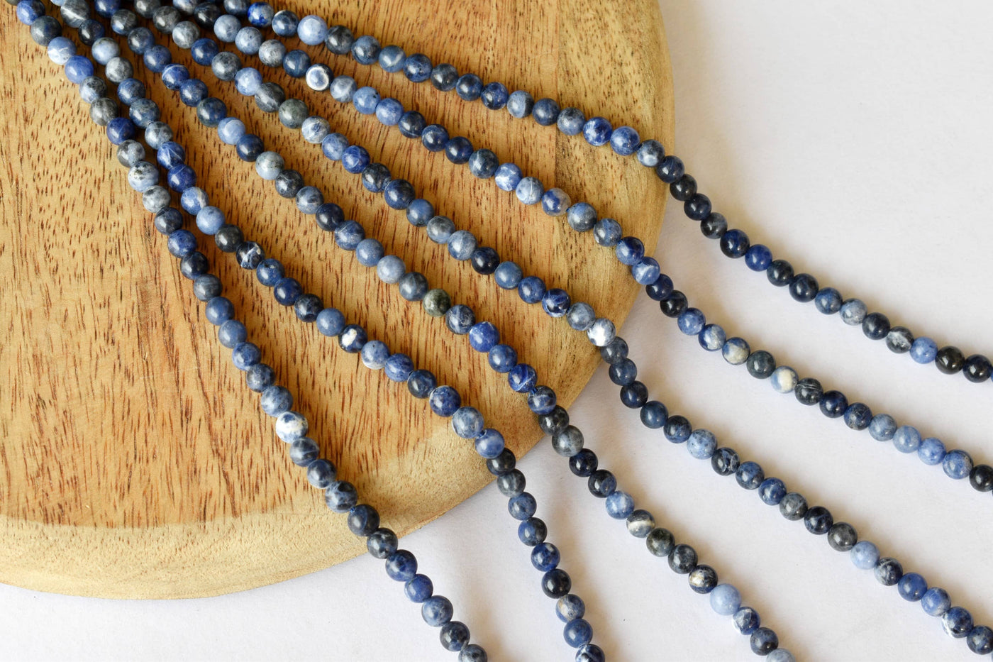 Sodalite Beads, Natural Round Crystal Beads 4mm to 12mm