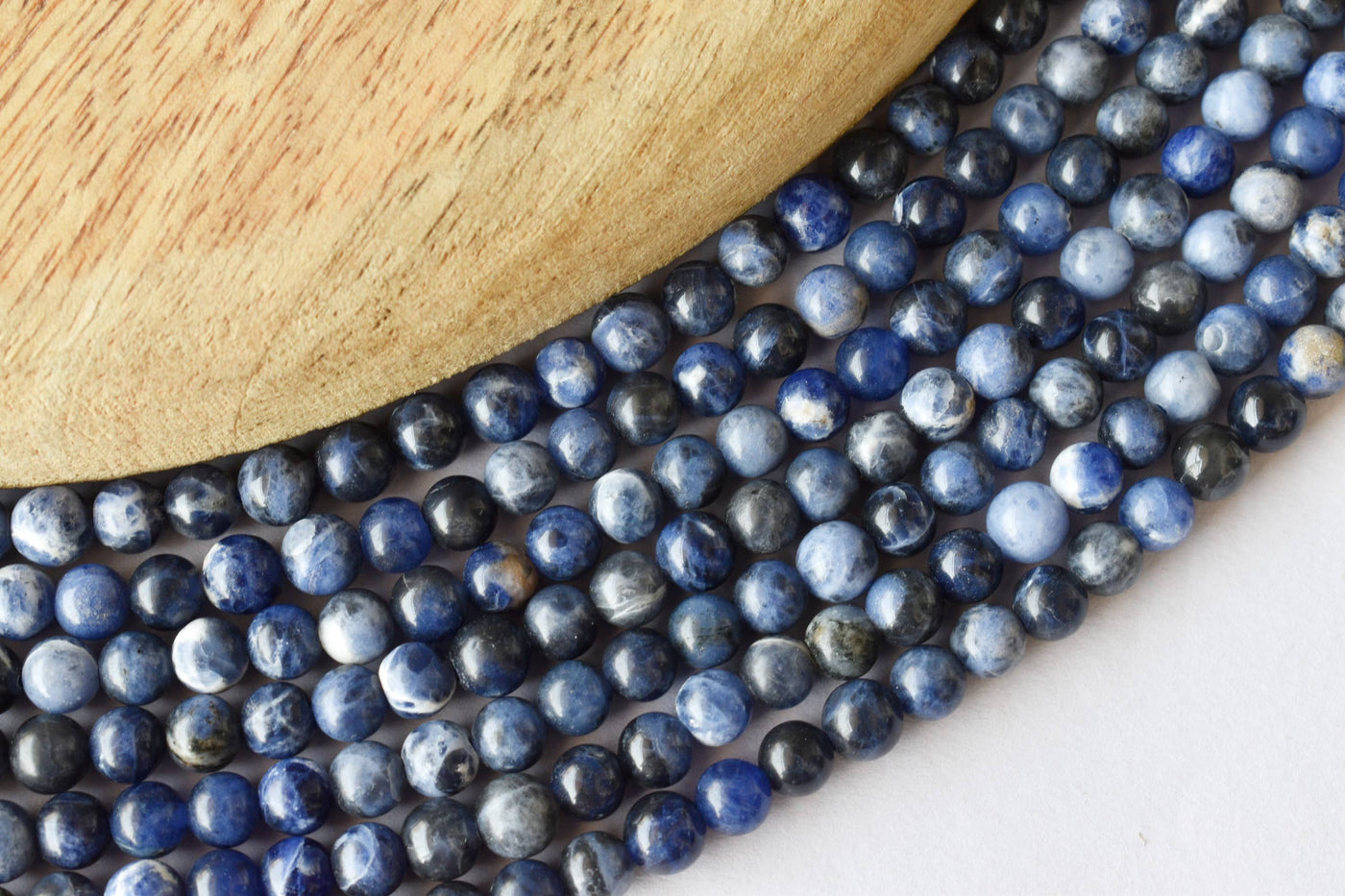 Sodalite Beads, Natural Round Crystal Beads 4mm to 12mm