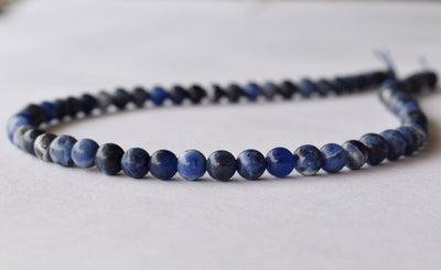 Sodalite Beads, Natural Round Crystal Beads 4mm to 12mm