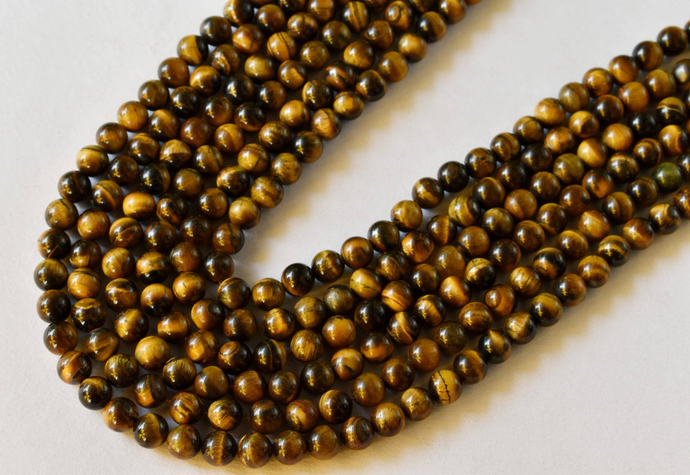 Tiger Eye Beads, Natural Round Crystal Beads 4mm to 16mm