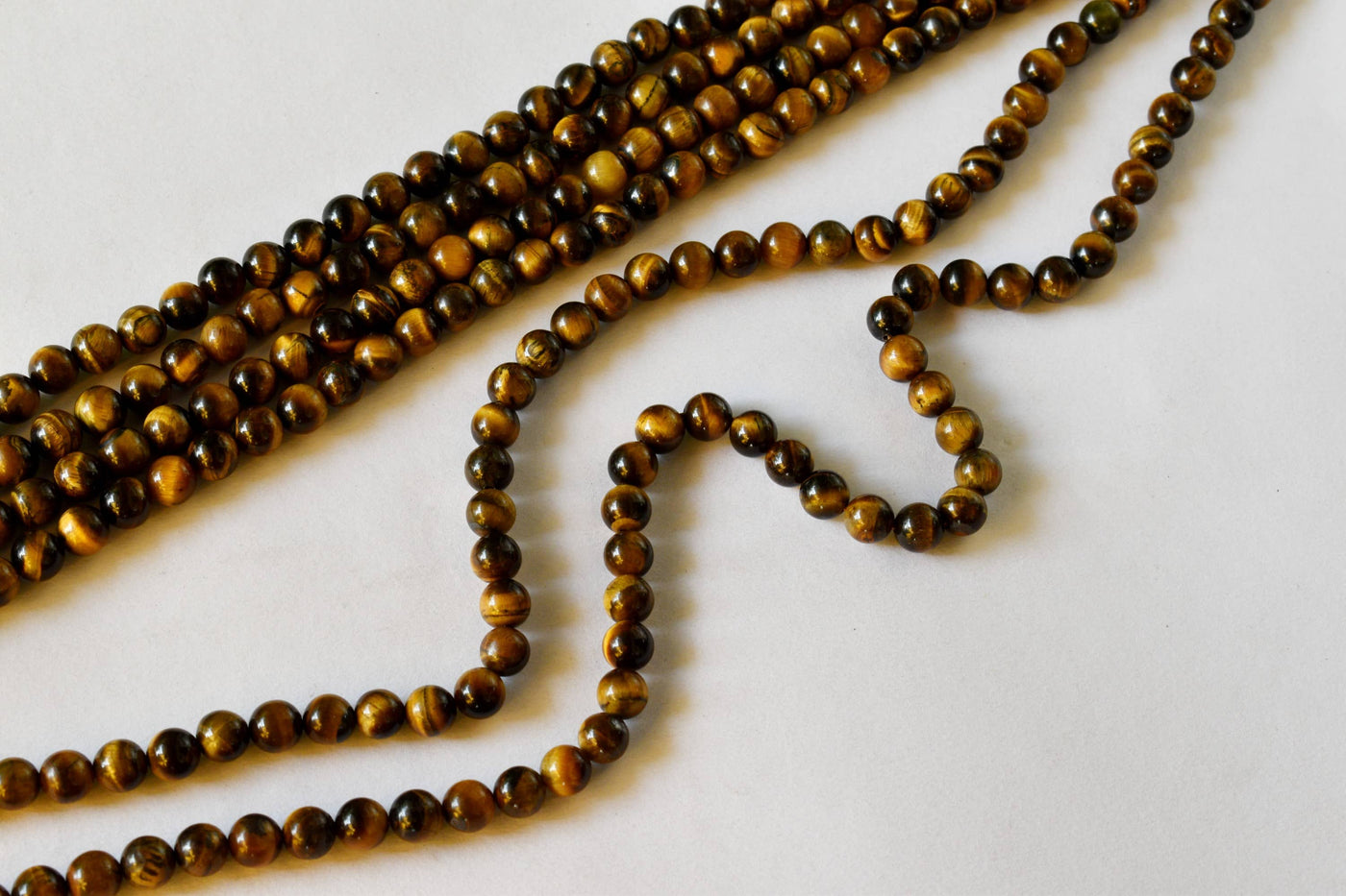 Tiger Eye Beads, Natural Round Crystal Beads 4mm to 16mm