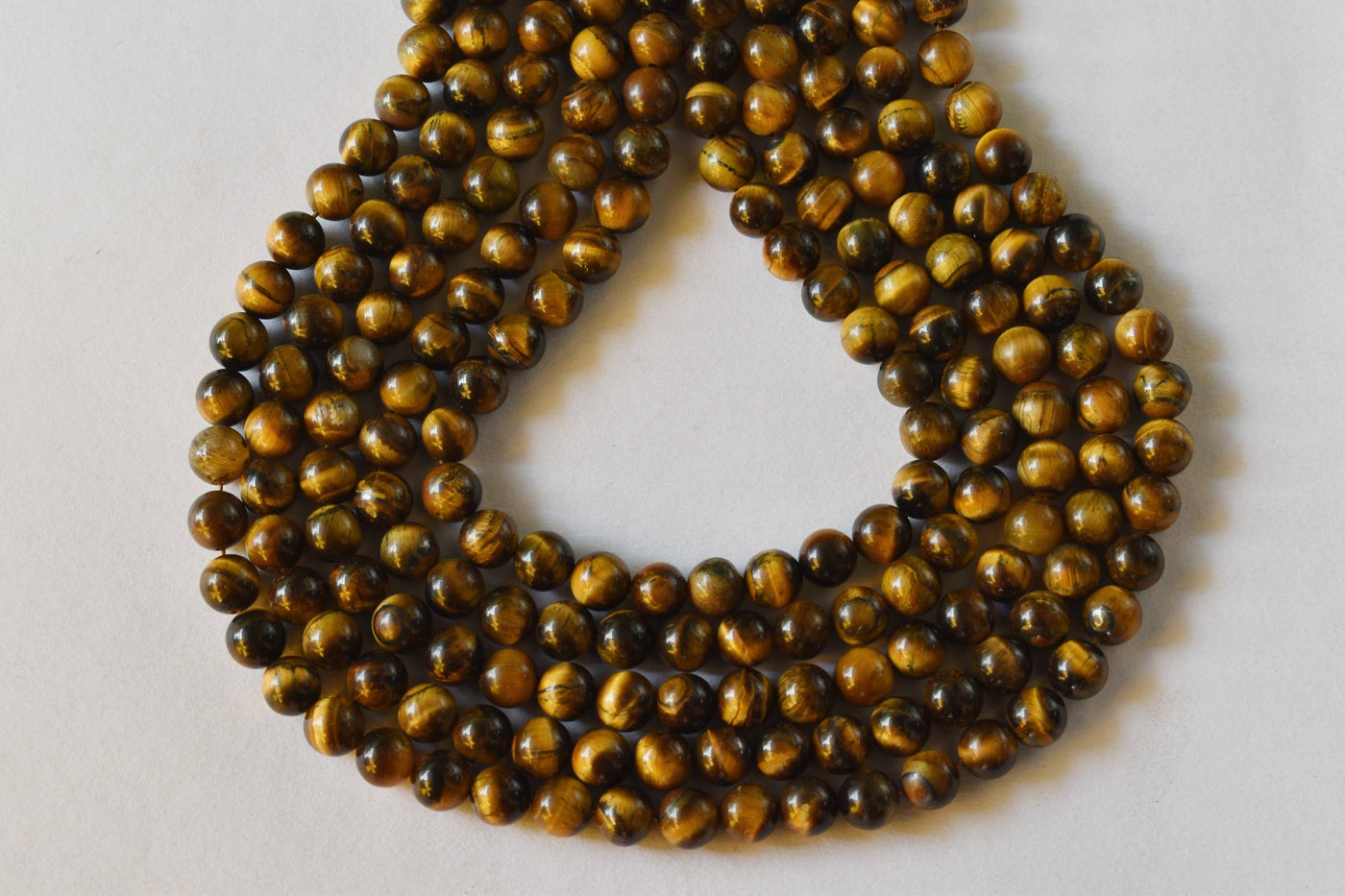 Tiger Eye Beads, Natural Round Crystal Beads 4mm to 16mm