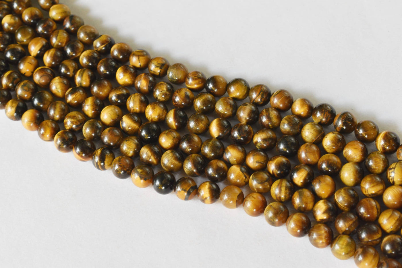 Tiger Eye Beads, Natural Round Crystal Beads 4mm to 16mm