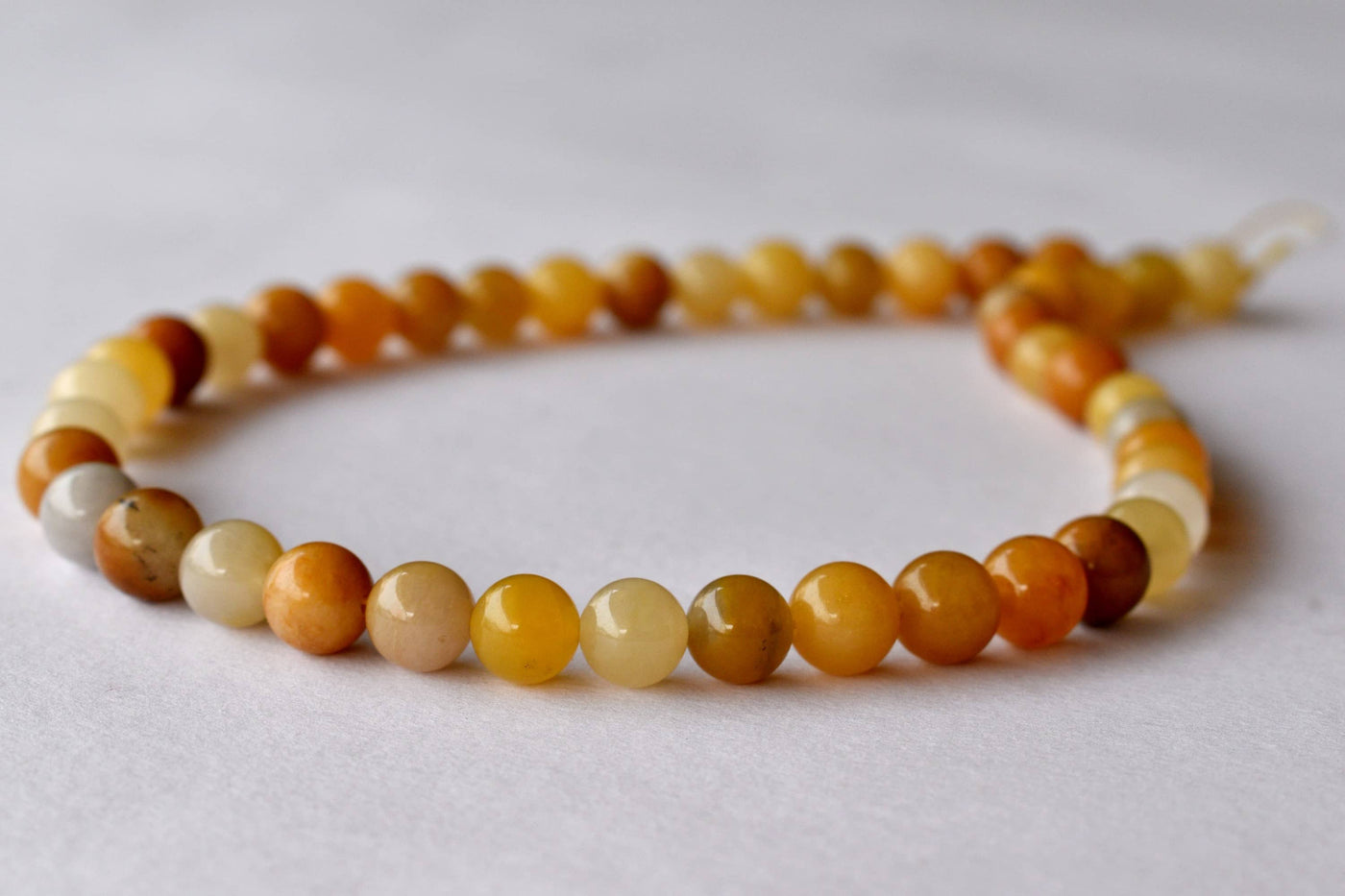 Yellow Aventurine Beads, Natural Round Crystal Beads 4mm to 10mm