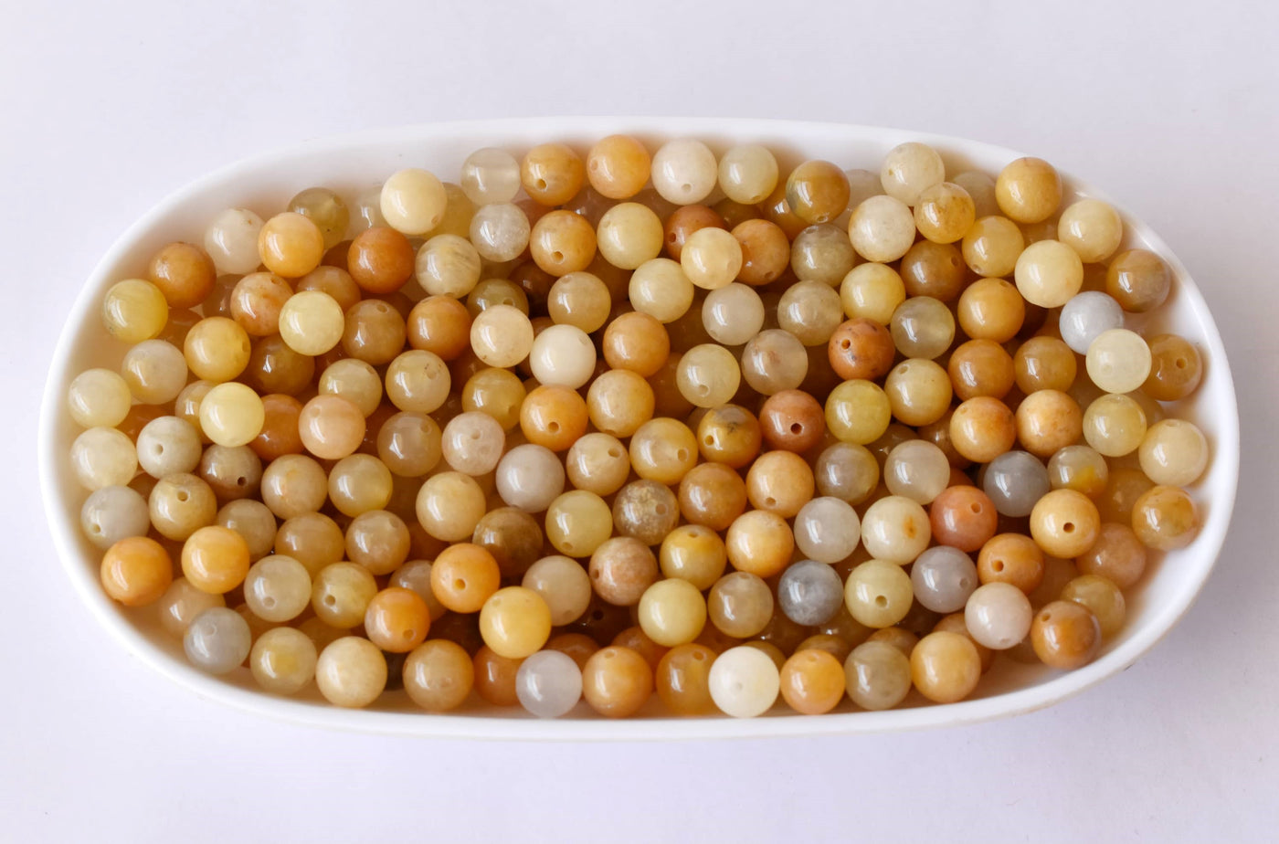 Yellow Aventurine Beads, Natural Round Crystal Beads 4mm to 10mm