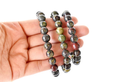 African Bloodstone Bracelet (Courage and Strength)