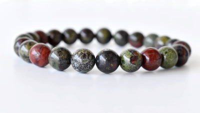 African Bloodstone Bracelet (Courage and Strength)