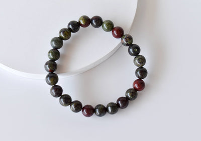 African Bloodstone Bracelet (Courage and Strength)