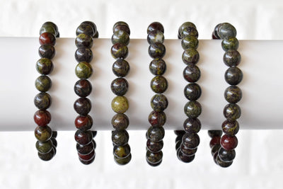 African Bloodstone Bracelet (Courage and Strength)