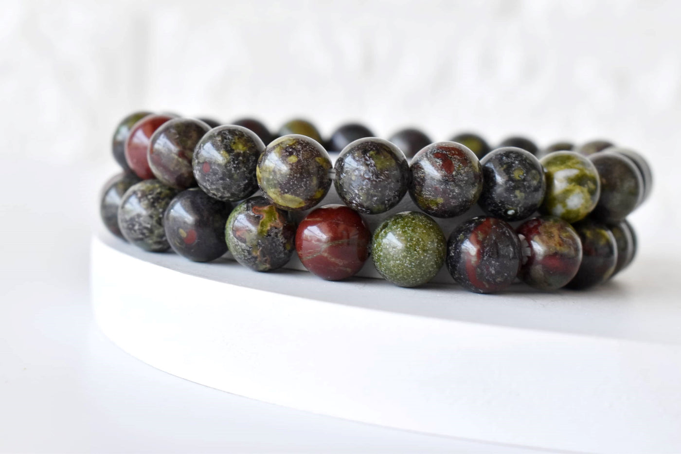 African Bloodstone Bracelet (Courage and Strength)