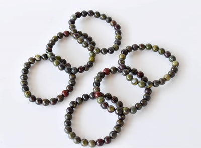 African Bloodstone Bracelet (Courage and Strength)