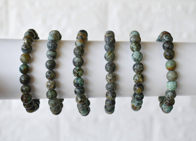 African Turquoise Bracelet (Transformation and Love)