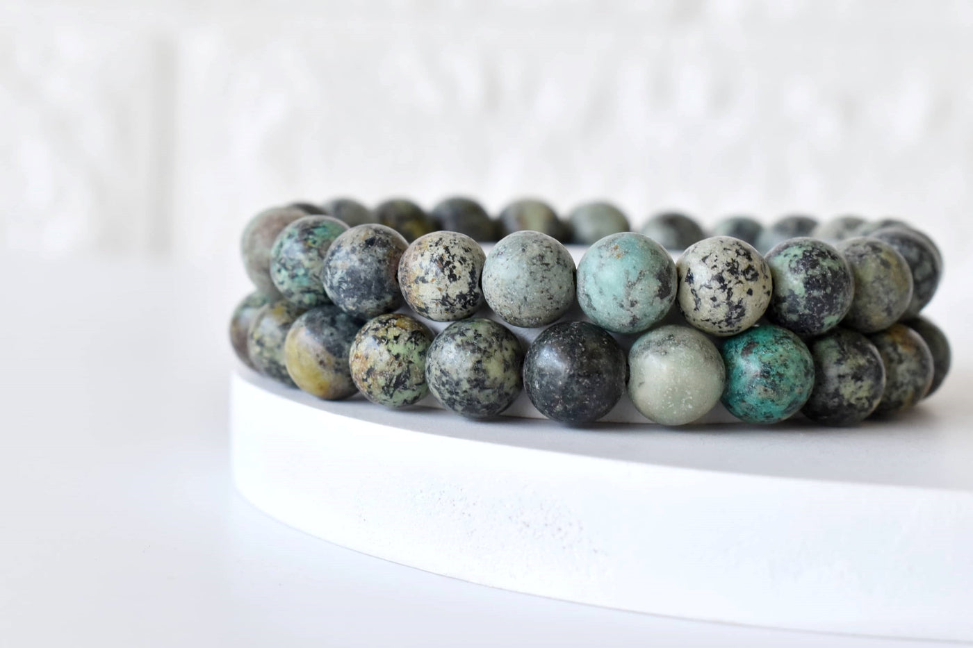 African Turquoise Bracelet (Transformation and Love)