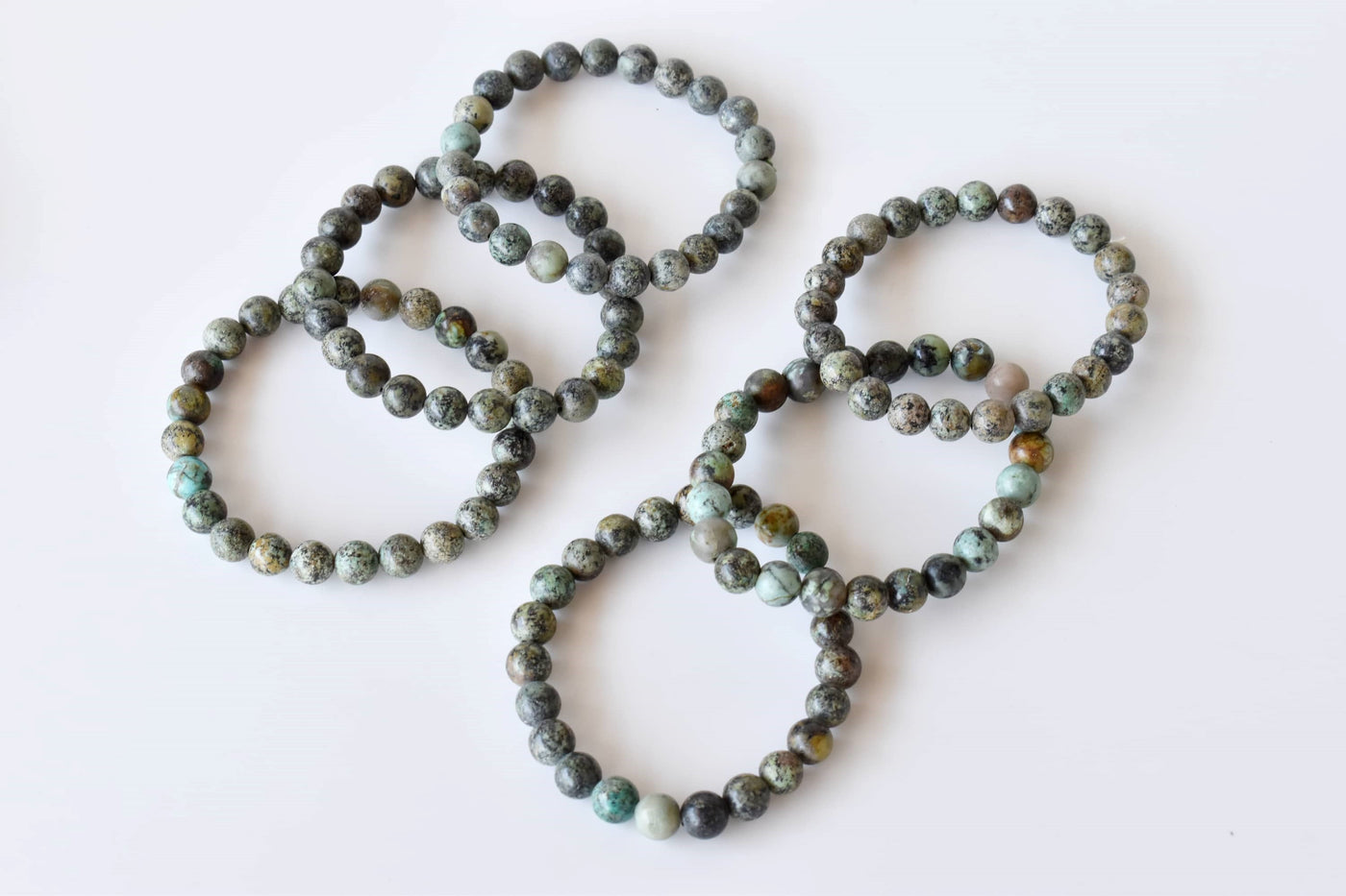 African Turquoise Bracelet (Transformation and Love)