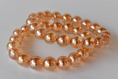 Aura Quartz Citrine Bracelet (Luck And Good Fortune)