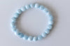 Bracelet Aigue Marine Naturelle AAA Bracelet Perlé Rond 6mm, 8mm, 10mm