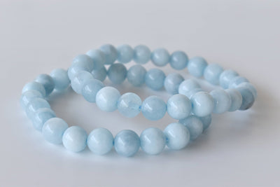 Aquamarine  Bracelet (Protection and Anxiety Relief)