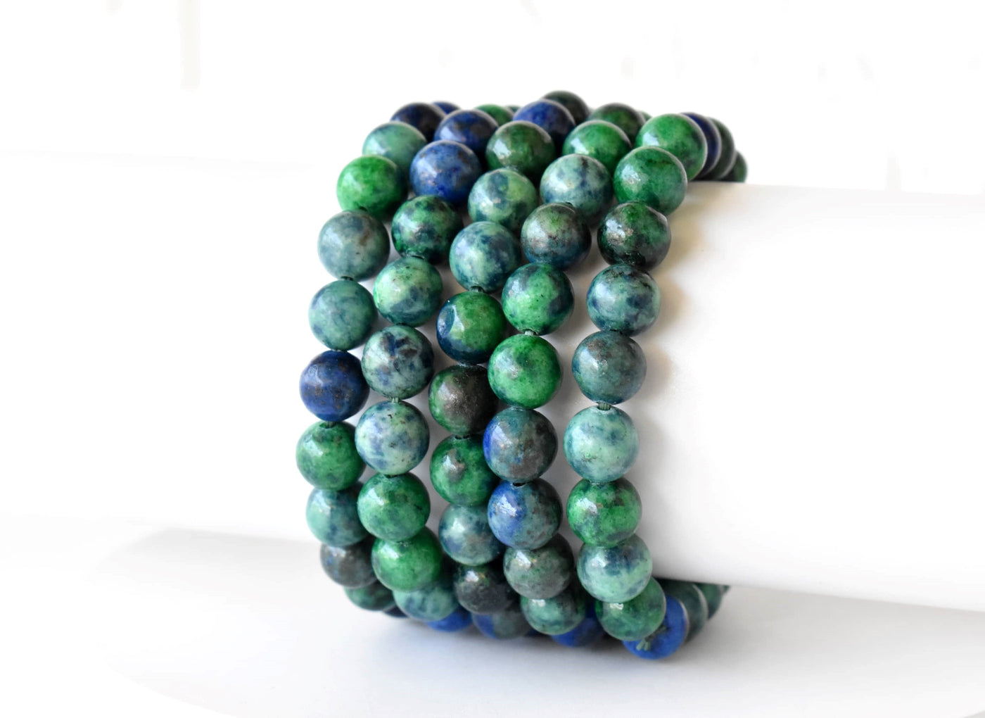 Azurite Malachite Bracelet(Insight and Self-Discipline)