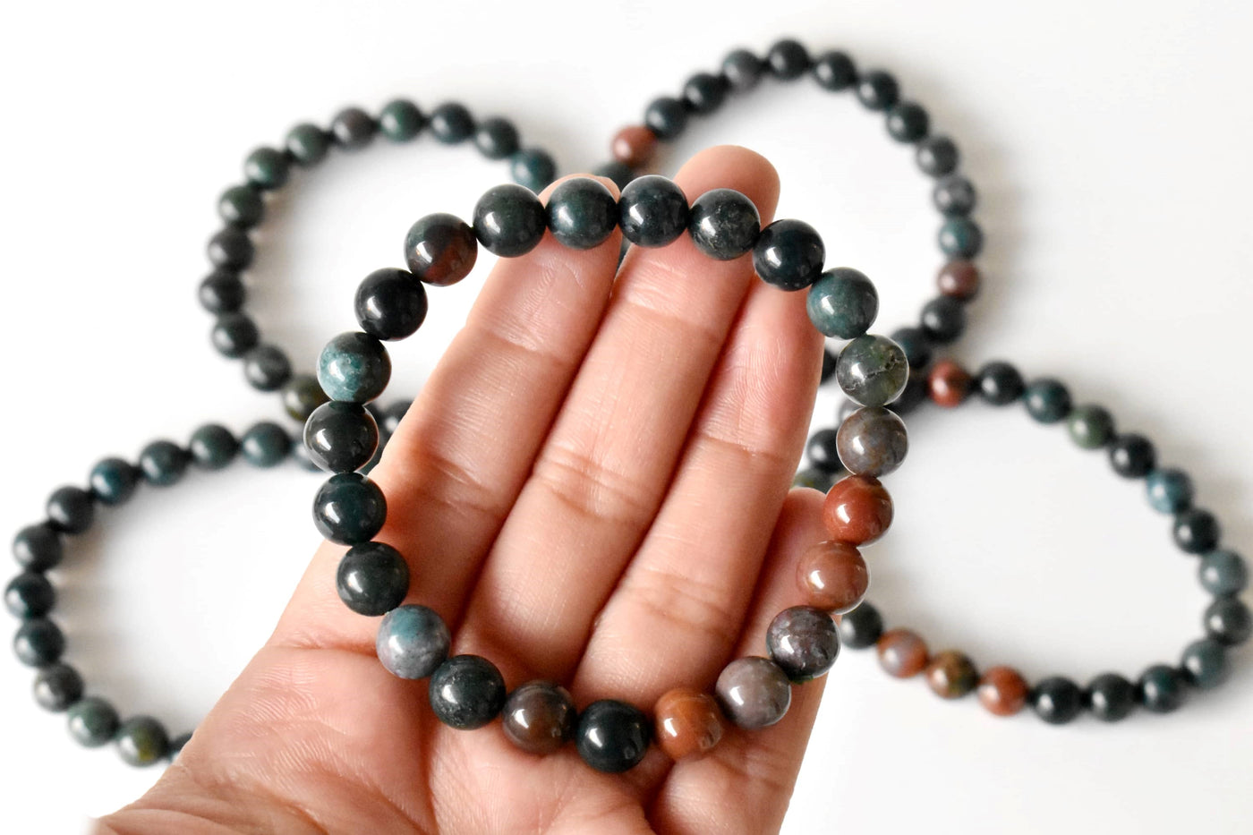 Bloodstone Bracelet (Altruism and Strength)