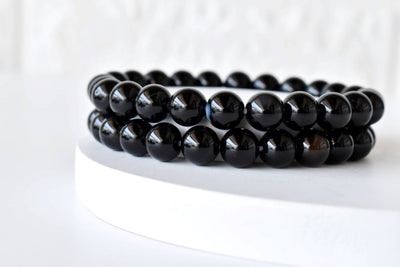 Black Onyx Bracelet (Confidence and Knowledge)