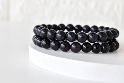 Blue Sandstone Bracelet (Inspiration and Trust )