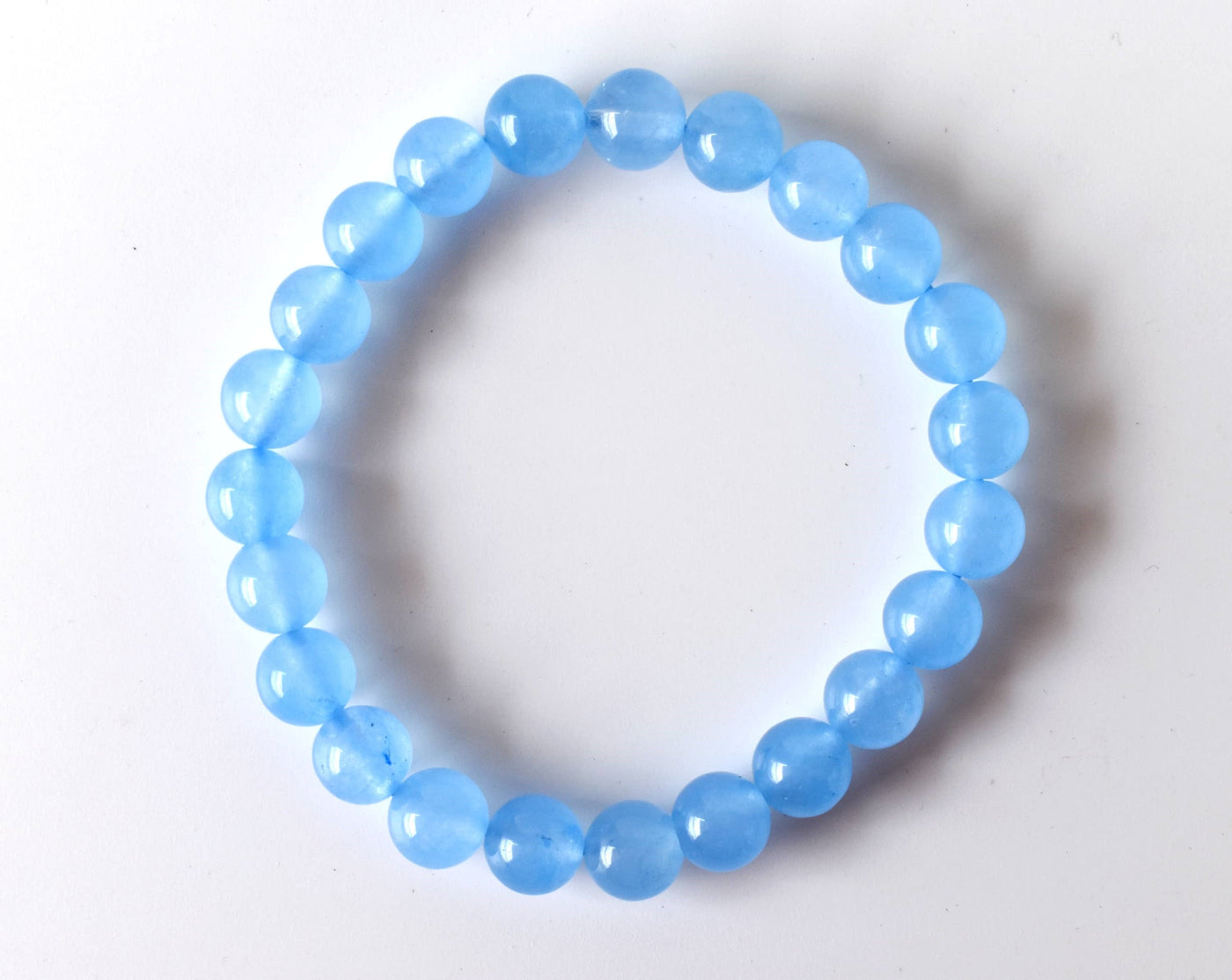 Chalcedony Bracelet (Communication and Peace Of Mind )