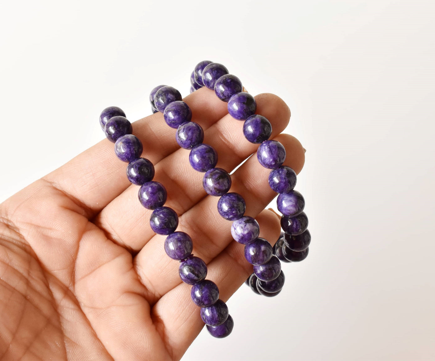 Charoite Bracelet (Self-Discipline and Stress Relief)