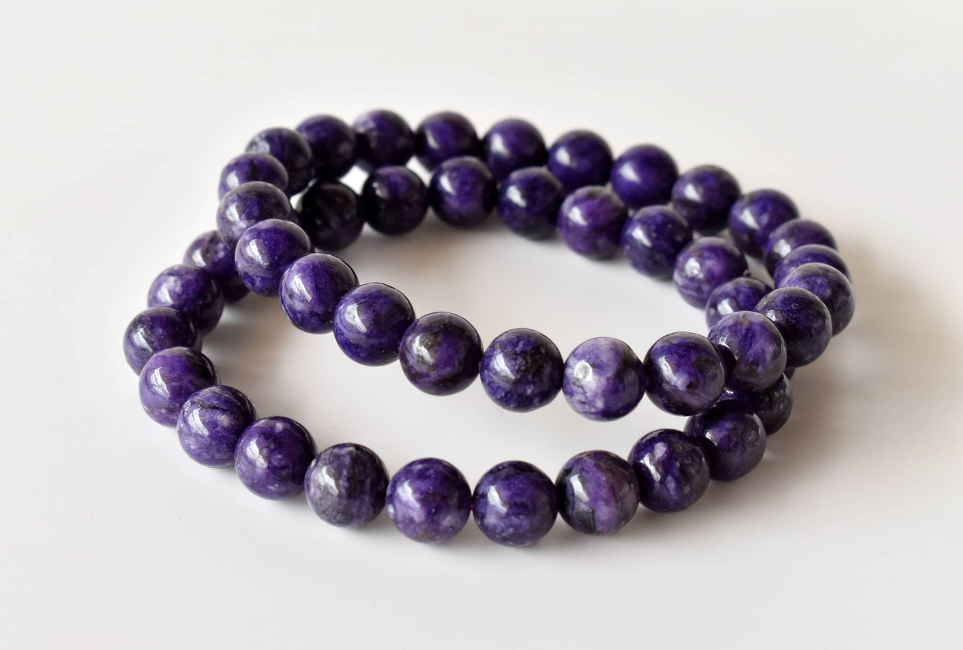 Charoite Bracelet (Self-Discipline and Stress Relief)